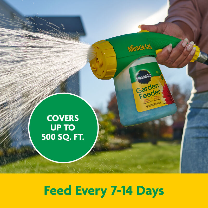 Miracle-Gro® Water Soluble All Purpose Plant Food and Garden Feeder Bundle image number null